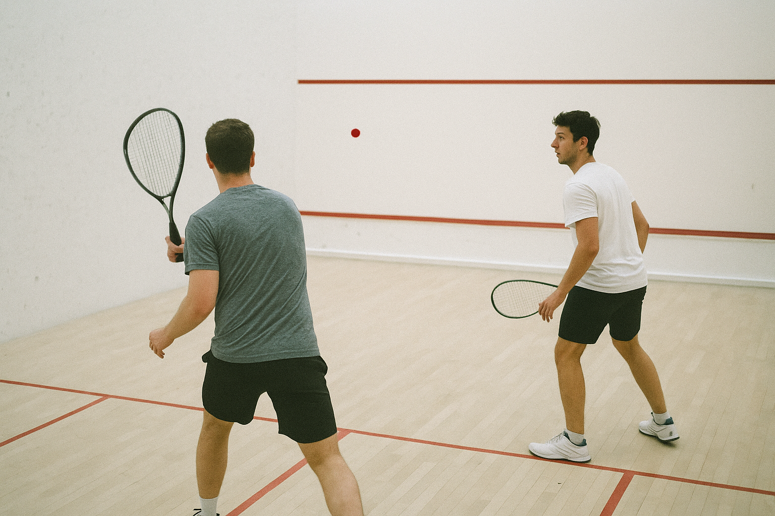 Segmentation mask example of squash ball